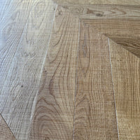Luxury Natural Oak Chevron Bandsawn Brushed & Oiled 3/14x90x510