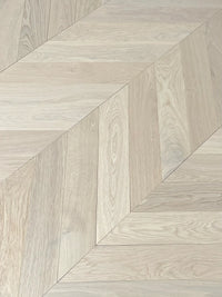 Luxury Prime Invisible Oak Chevron Brushed & Oiled 4/16x120x600