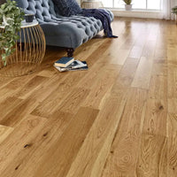 Natural Oak Brushed & Lacquered 2.5/10x125xRL