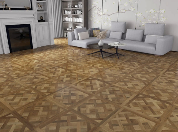 Natural Oak Versailles Panel SPC Click 0.5/7x600x600