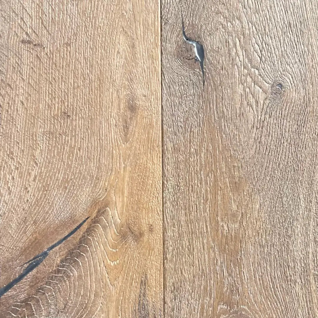 Smoked & White Vintage Distressed & Hard Wax Oiled 4/15x220x2200