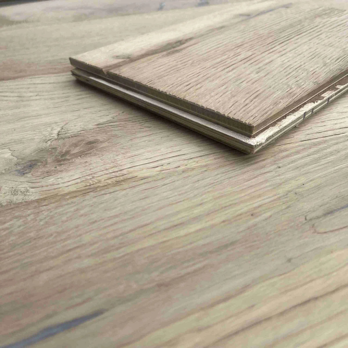 Unfinished Vintage Oak Distressed Wood Flooring 220 x 6/20 x 2200mm (Free Sample)