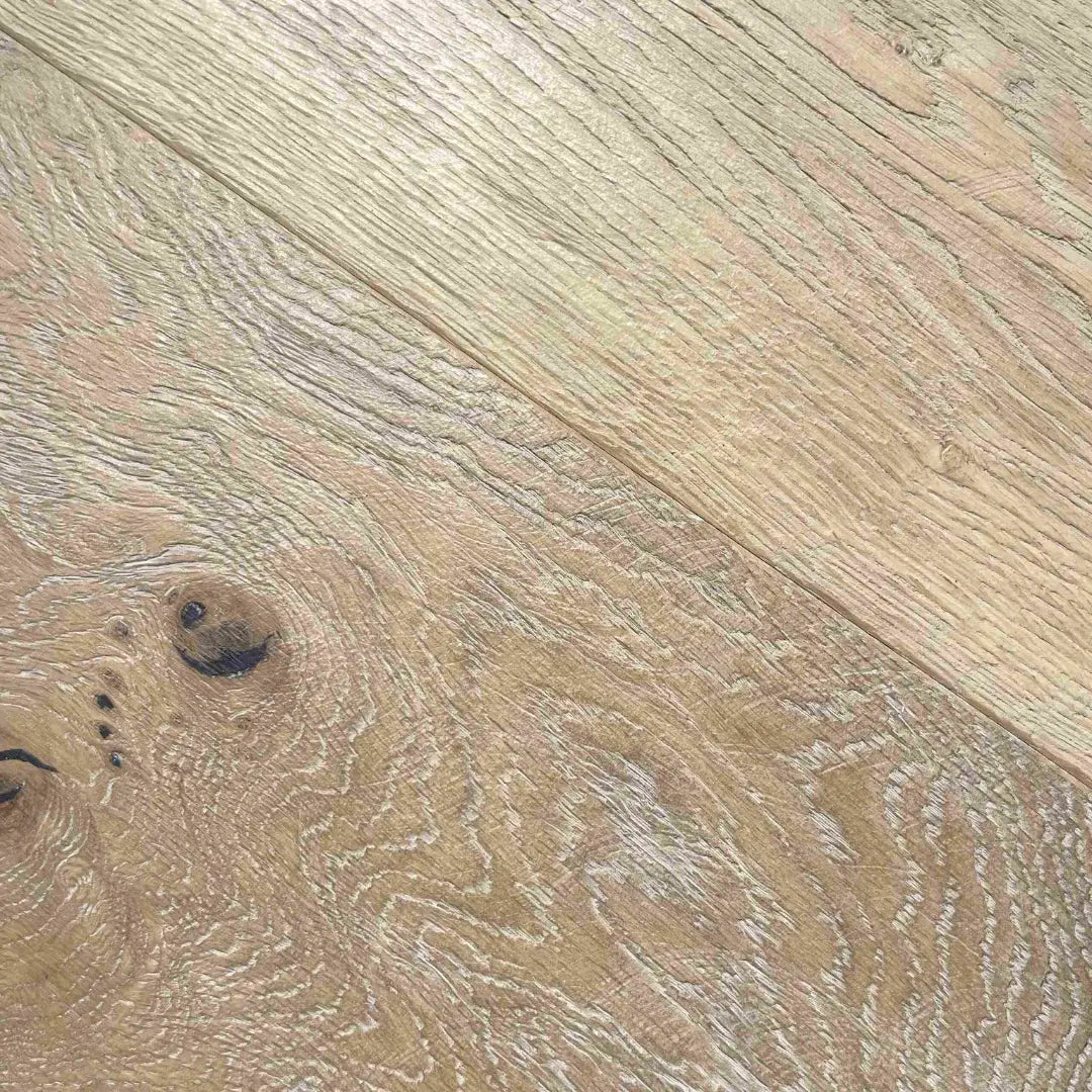White Vintage Oak Brushed & Oiled Flooring 220 x 4/15 x 2200mm

