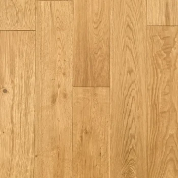 Front-facing image of Natural Oak brushed & oiled flooring showing intricate grain pattern and soft texture