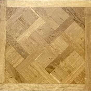 Close-up of Versailles smoked oak floor panel with brushed and oiled finish