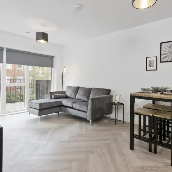 Click Herringbone Prime Oak Unfinished Wood Flooring 150 x 3/14 x 600mm