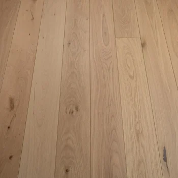 Close-up of Invisible Oak Matt Lacquered Wood Flooring showing texture