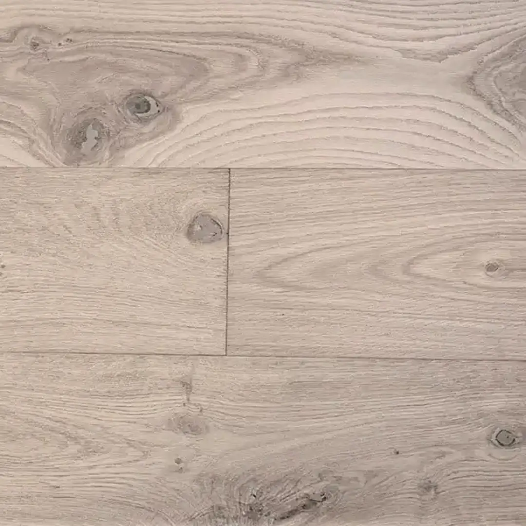 Side perspective of Prime Unfinished Oak Flooring plank