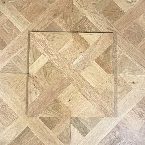 Versailles Natural Oak Borderless Flooring Panel Brushed & Oiled 600 x 4/18 x 600mm - Image 2