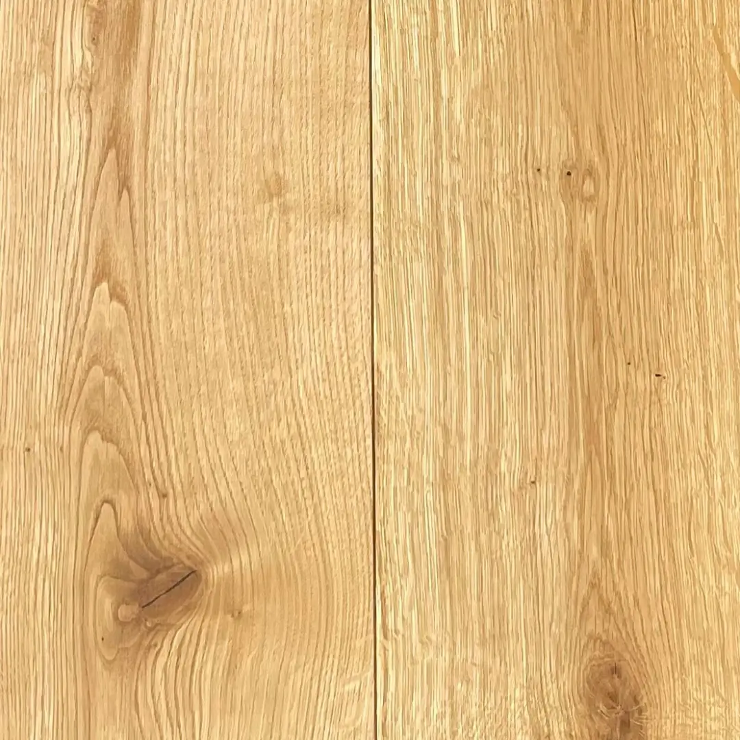 Close-up of Natural Oak Oiled Wood Flooring showing warm grain texture
