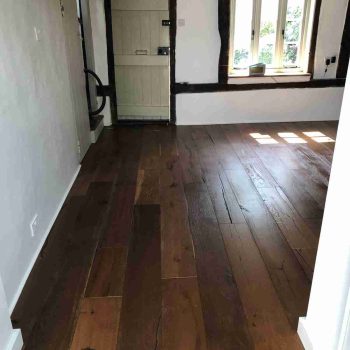 Double Smoked Antique Oak Brushed & UV Oiled Wood Flooring 220 x 4/20mm Random Length