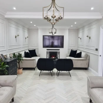 Parquet Arctic White Oak Brushed Oiled 80 x 4/18 x 400mm