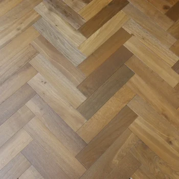 Parquet Smoked Oak Oiled Flooring