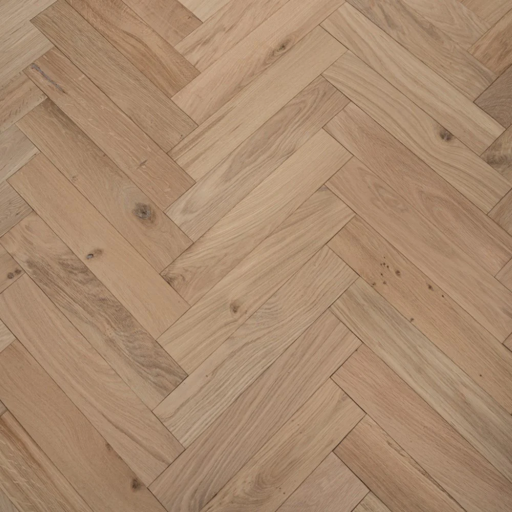 Unfinished Parquet Flooring - Classic Grade with 90mm Wide and 450mm Length Boards