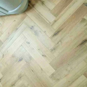 SPC Herringbone Natural Oak