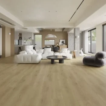 SPC click vinyl Pine flooring planks