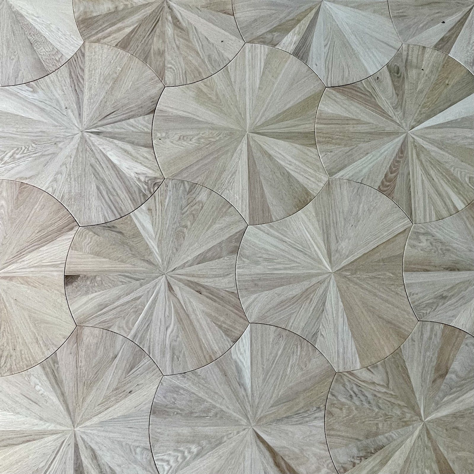 Geometric Lotus Unfinished Oak Parquet Flooring - 4/16mm - Image 5