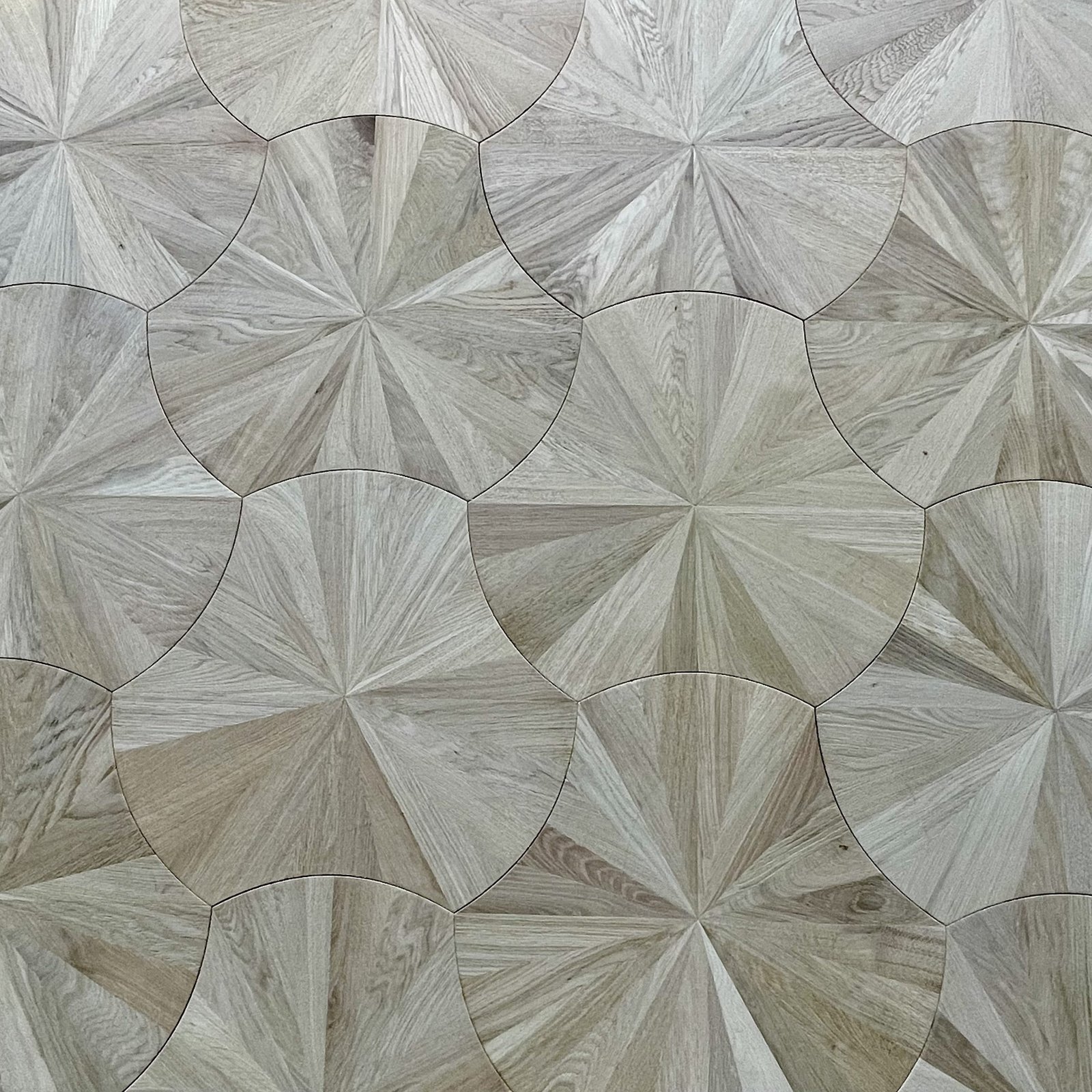 Geometric Lotus Unfinished Oak Parquet Flooring - 4/16mm - Image 6