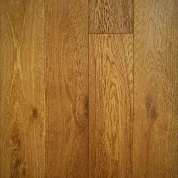Close-up of Smoked Oak Brushed & Oiled Wood Flooring – 190 x 3/14mm Random Length planks