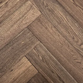 Natural oak herringbone engineered wood flooring plank 92mm x 4/18 x 600mm brushed and oiled – WoodFloors4U