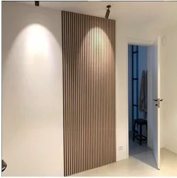 Real Wood Acoustic Wall Panel - Natural Oiled Oak 2400x12/21x600mm - Image 4