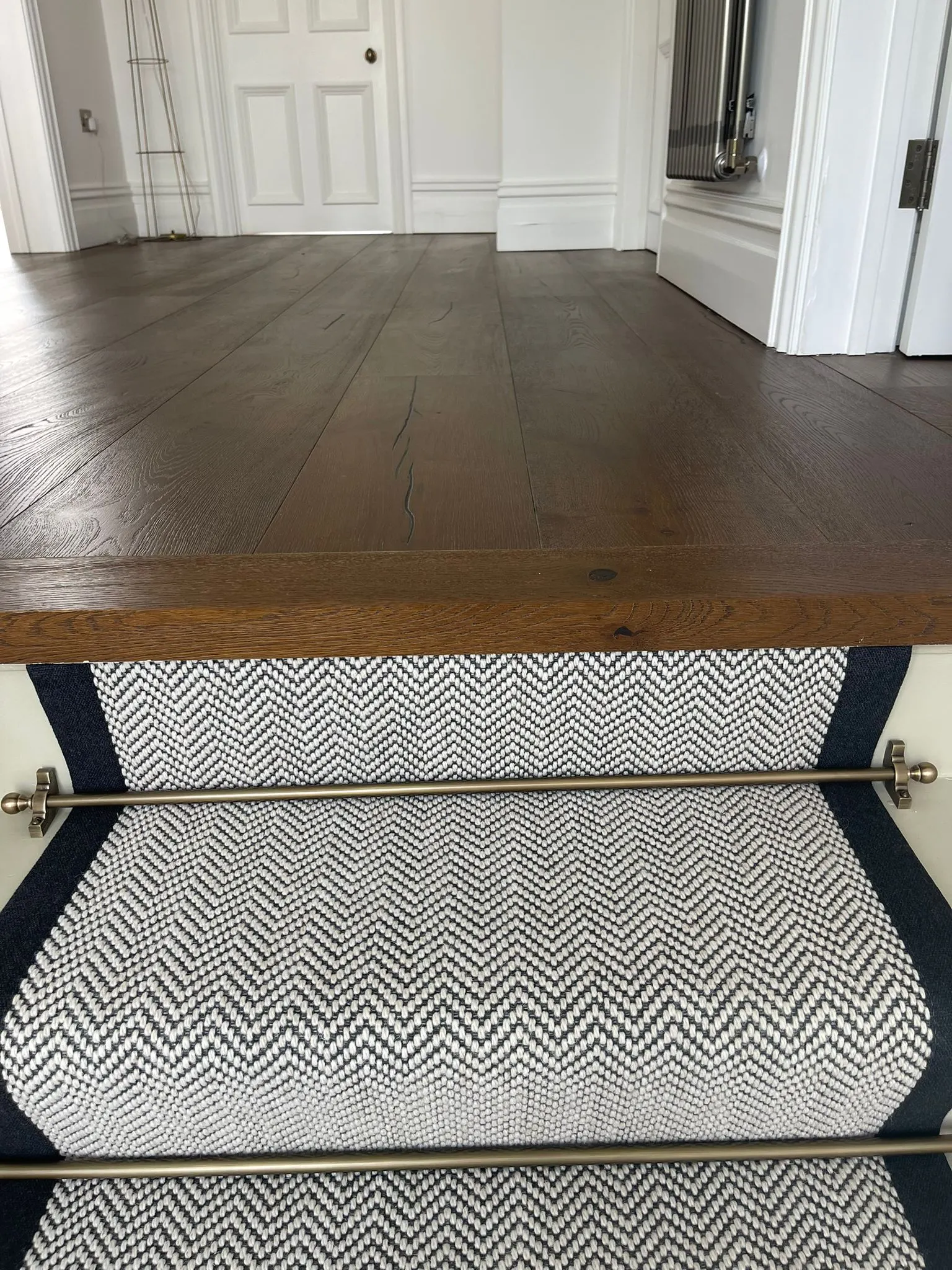Ditorian Heritage XL 220 flooring viewed from the staircase