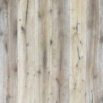 Close-up of Heritage XL Range Marina Oak Brushed & Wax Oiled engineered wood flooring showing detailed grain and finish