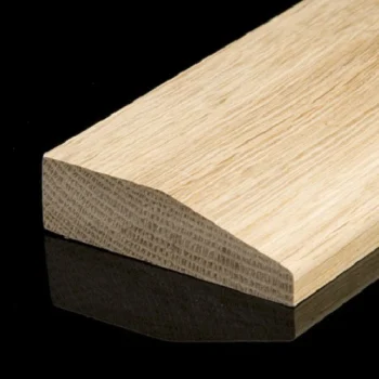 Chamfered Solid Oak Skirting