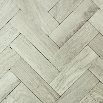 Solid Oak Unfinished & Tumbled Rustic Grade Parquet Flooring 70 x 22mm