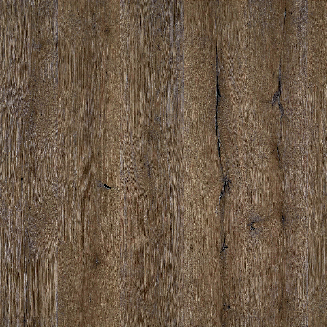 Heritage Bronze Oak brushed and wax oiled engineered wood flooring plank 190 x 14 x 1900mm